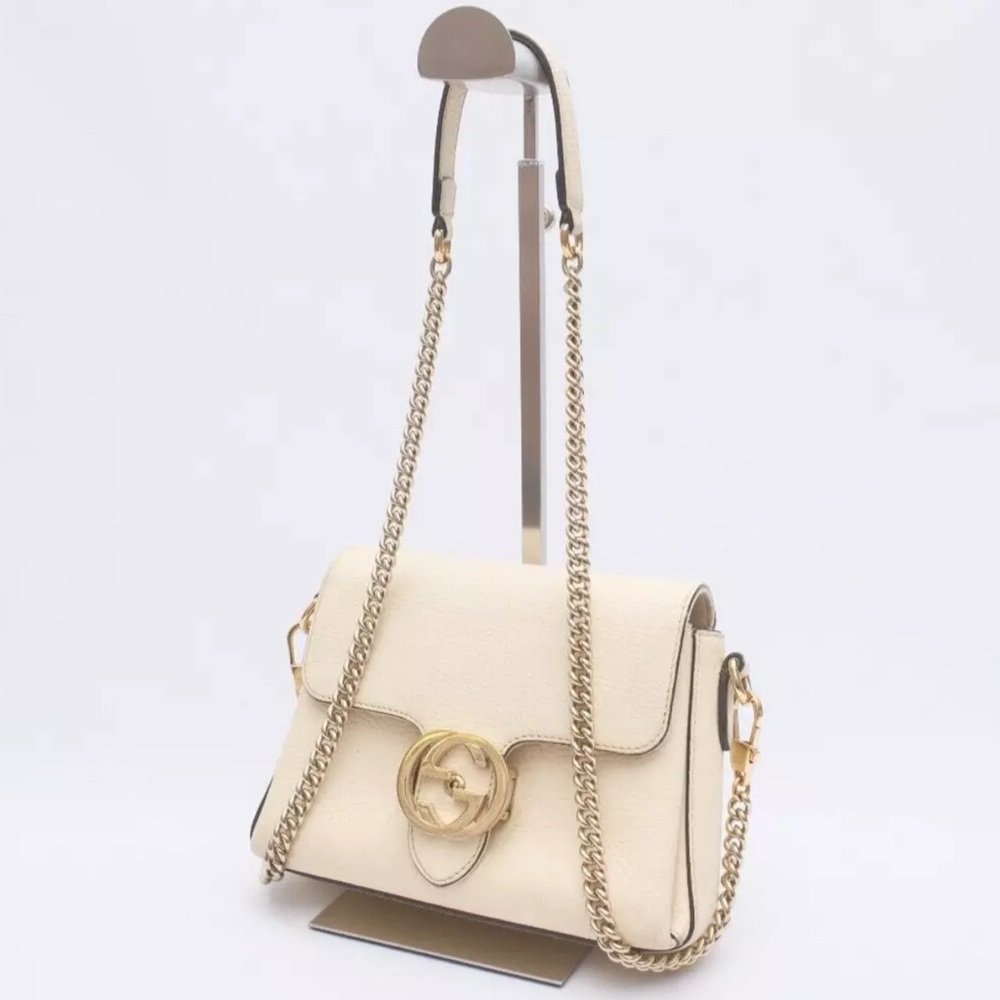 Gucci Cream Shoulder Bag